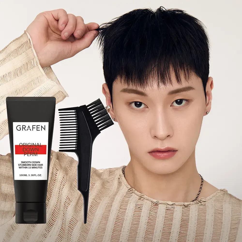 [곱슬/직모 모든머리용]그라펜 오리지널 다운펌 100ml